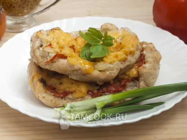 Фото блюда: Куриная отбивная в фольге в духовке