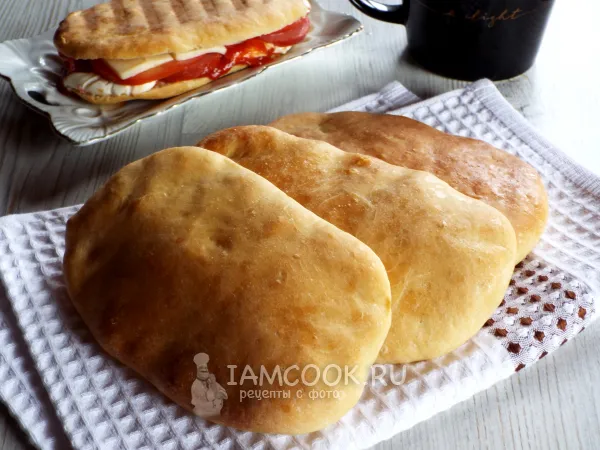 Фото блюда: Булочки панини