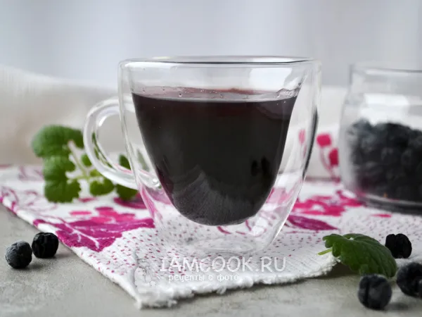 Фото блюда: Кисель из черноплодной рябины