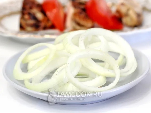 Фото блюда: Маринованный лук для шашлыка