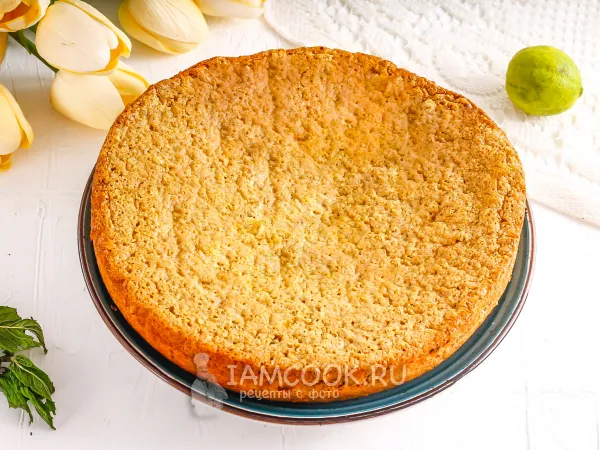 Фото готового блюда: Бисквит из овсяной муки