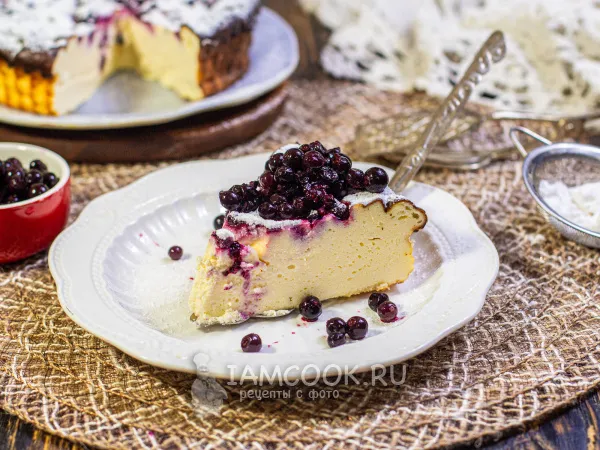 Фото блюда: Творожная запеканка «Нежность» в духовке