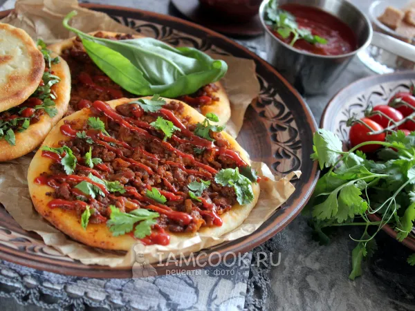 Фото блюда: Аджарские лепешки с бараниной