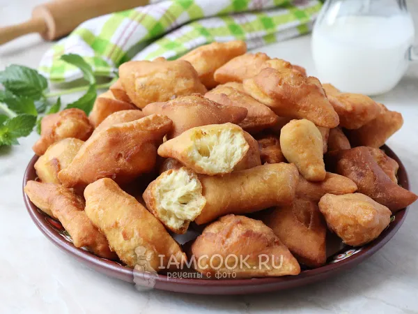 Фото готового блюда: Баурсаки на кислом молоке (без дрожжей)