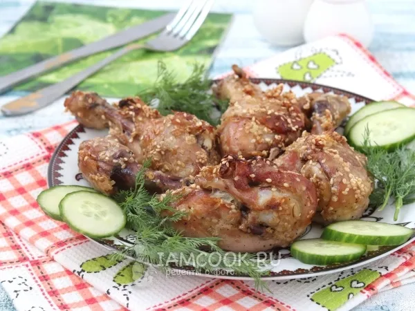 Фото блюда: Курица, запечённая по-восточному