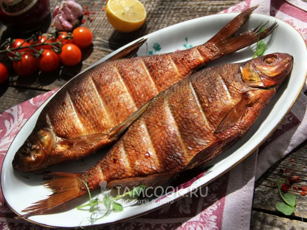 Фото блюда: Лещ горячего копчения