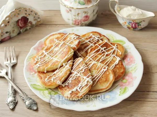 Фото блюда: Картофельные оладьи на дрожжах