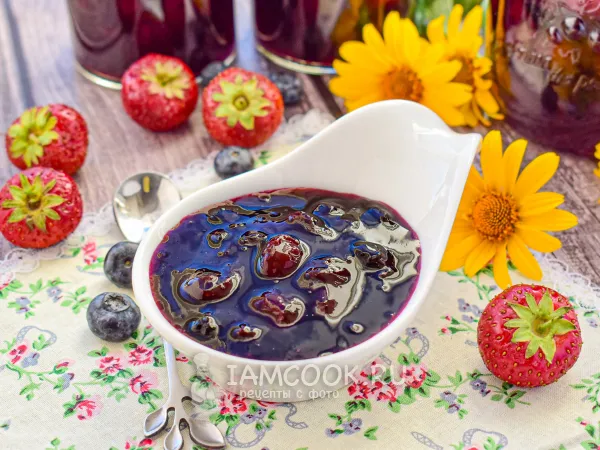 Фото блюда: Варенье из клубники с голубикой