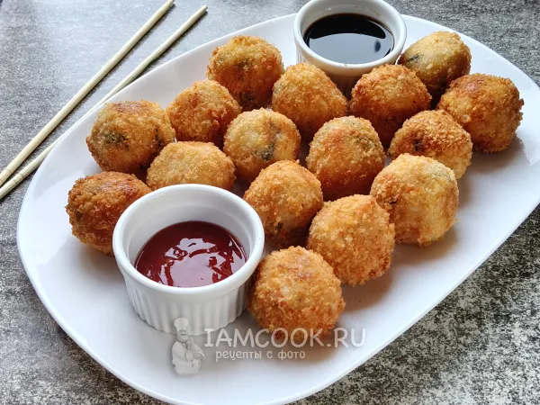 Фото блюда: Ленивые жареные роллы