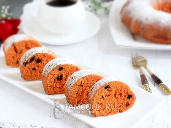 Фото блюда: Постный пирог на томатном соке