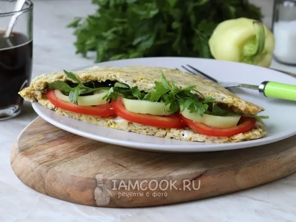 Фото готового блюда: Овсяноблин в мультиварке