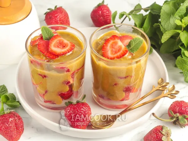 Фото блюда: Клубника под соусом сабайон