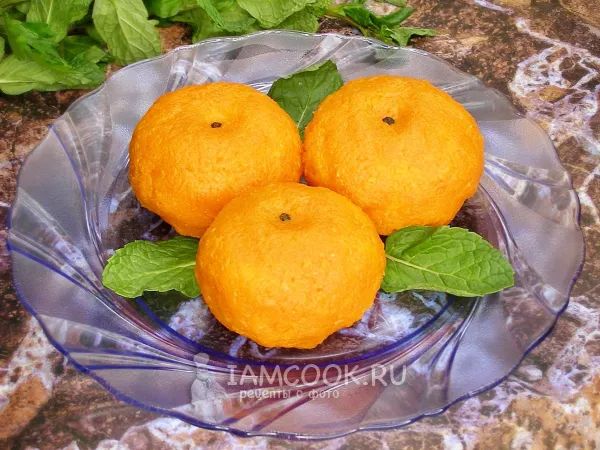 Фото блюда: Сырная закуска «Мандарины»