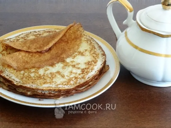 Фото блюда: Блины на йогурте