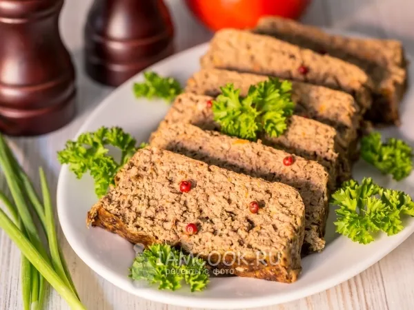 Фото блюда: Суфле из куриной печени