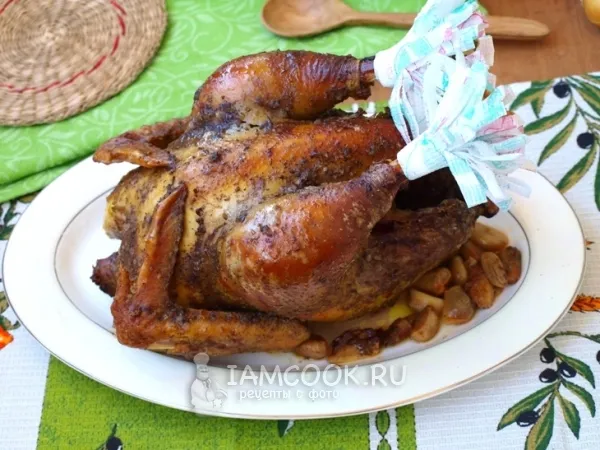 Фото блюда: Курица на 40 зубчиках чеснока