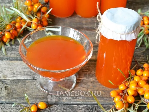 Фото блюда: Сироп из облепихи на зиму