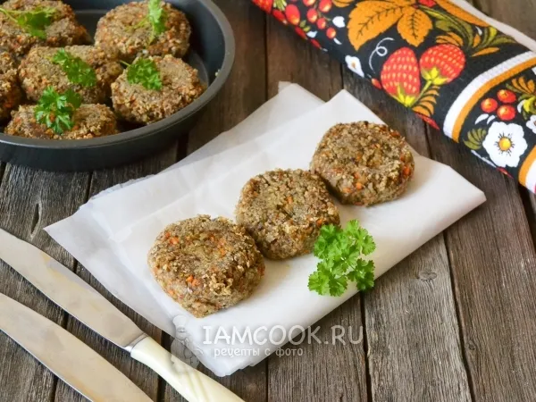 Фото блюда: Постные гречаники