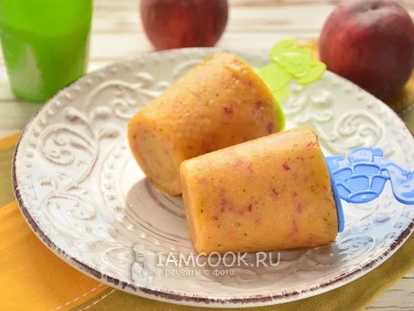 Фото готового блюда: Персиковый сорбет