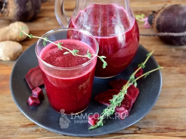 Фото блюда: Смузи из свеклы с сельдереем