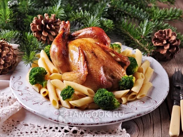 Фото блюда: Курица с медом в духовке