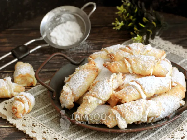Фото готового блюда: Рогалики с безе