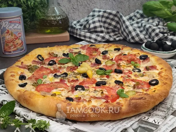 Фото блюда: Спайси пицца