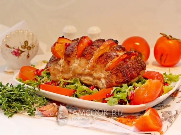 Фото блюда: Свинина с хурмой