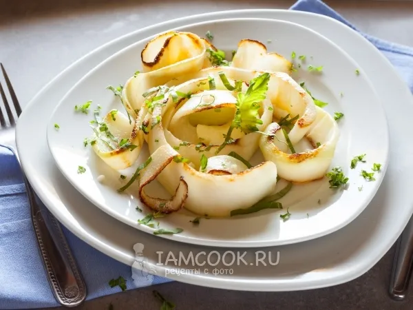 Фото готового блюда: Жареная кольраби