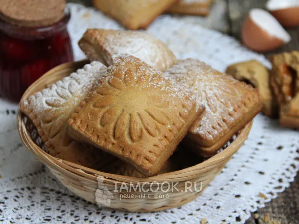 Фото готового блюда: Мягкие имбирные пряники с повидлом