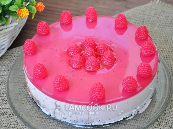 Фото блюда: Торт желейный с творожным суфле