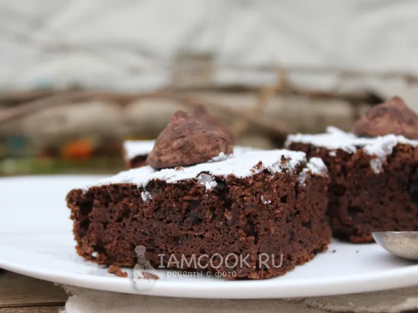 Фото блюда: Фасолевый торт (из консервированной фасоли)