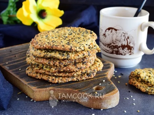 Фото блюда: Кунжутное печенье