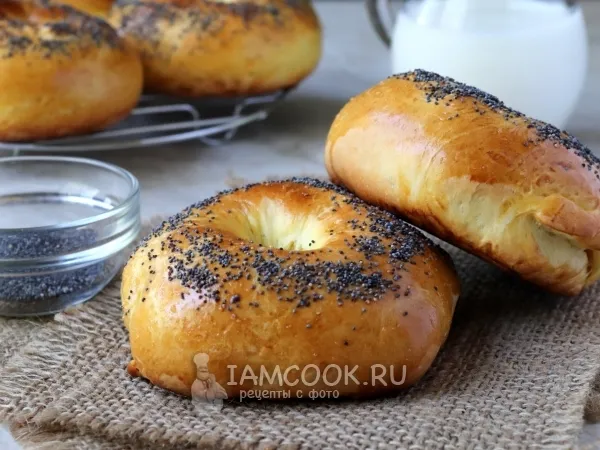 Фото блюда: Бублик с маком