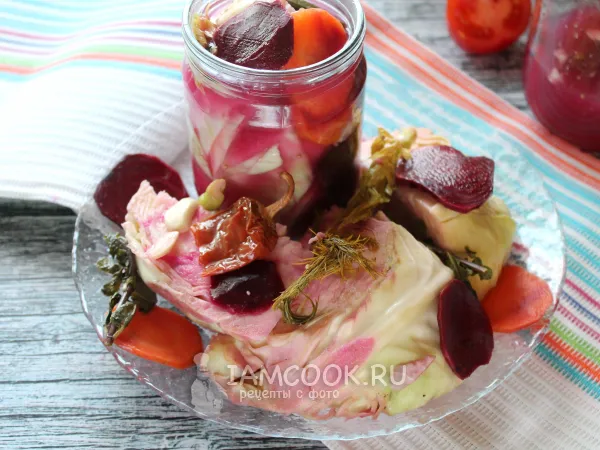 Фото блюда: Капуста по-армянски со свеклой