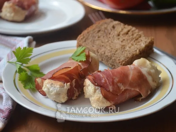 Фото блюда: Куриные котлеты в беконе