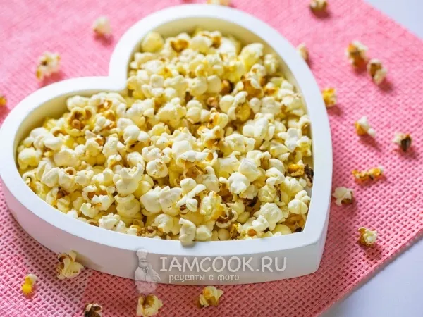Фото блюда: Попкорн без масла