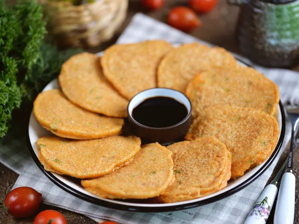 Фото блюда: Котлеты (икряники, оладьи) из икры карпа