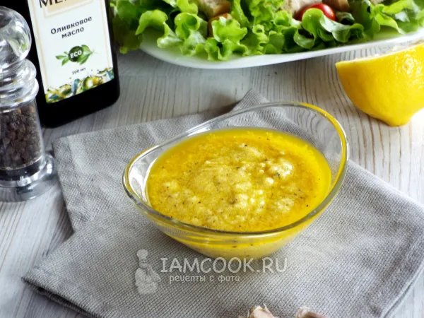 Фото блюда: Соус Цезарь с вареными желтками