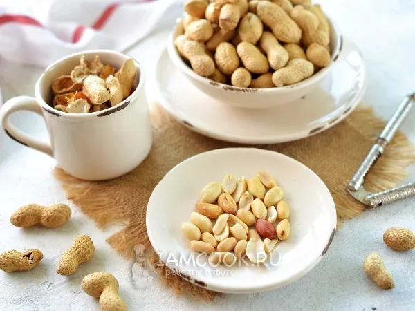 Фото блюда: Арахис в скорлупе в духовке