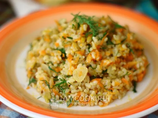 Фото блюда: Бурый рис на гарнир