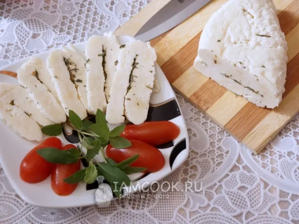 Фото готового блюда: Кипрский сыр «Халуми»