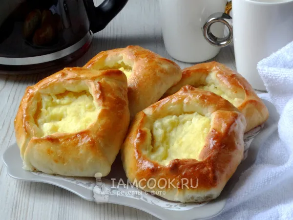 Фото блюда: Мордовские ватрушки с картошкой и творогом