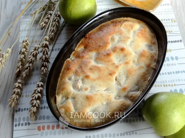 Фото блюда: Грушевый пудинг