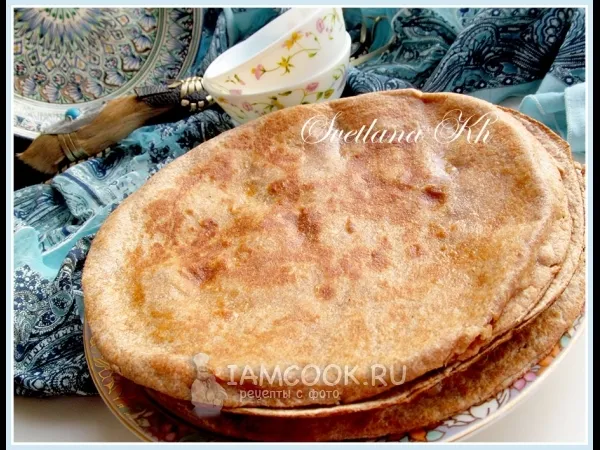 Фото блюда: Восточные лепешки с зеленью