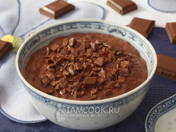 Фото блюда: Шоколадная рисовая каша