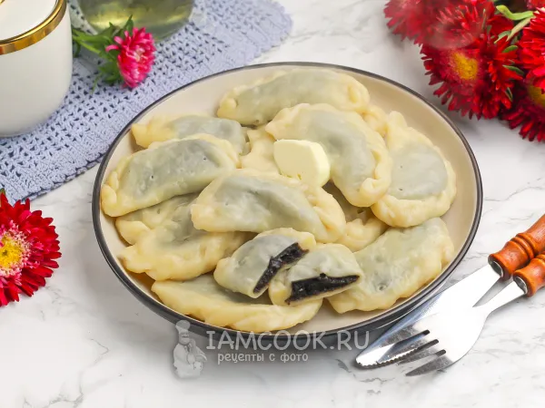 Фото блюда: Вареники с маком