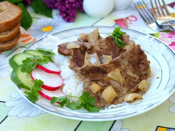 Фото блюда: Отбивные из говядины в духовке