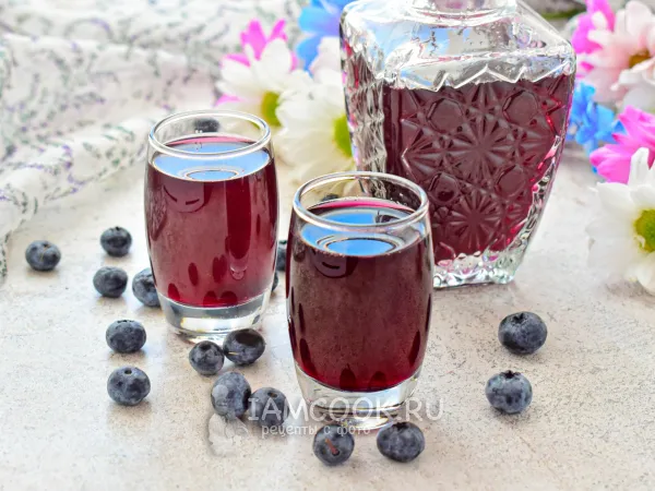 Фото блюда: Настойка из голубики на водке