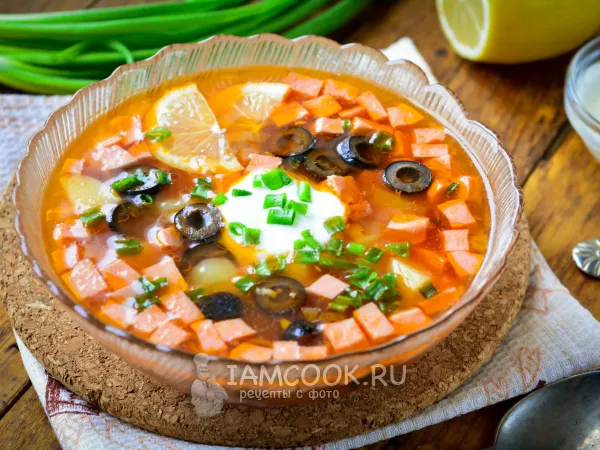 Фото готового блюда: Солянка без огурцов